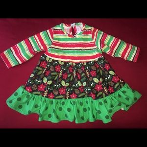 RRR Ricrac & Ruffles Christmas Dress